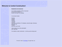 Tablet Screenshot of centralbuilding.net